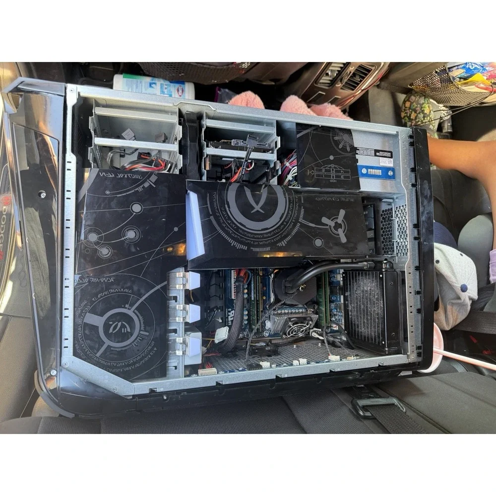 Alienware tower as